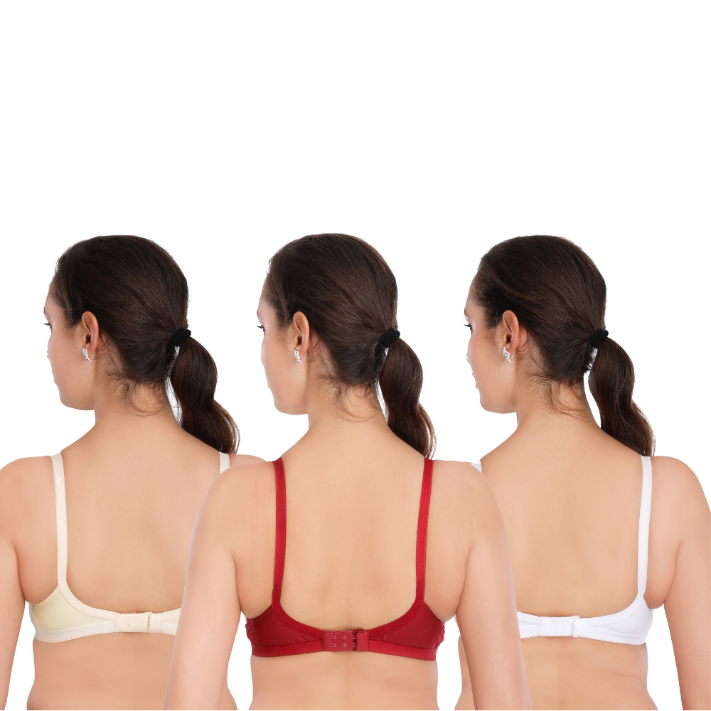 Akakee, Women's Cotton Blend Non Padded Bra (Pack of 1)