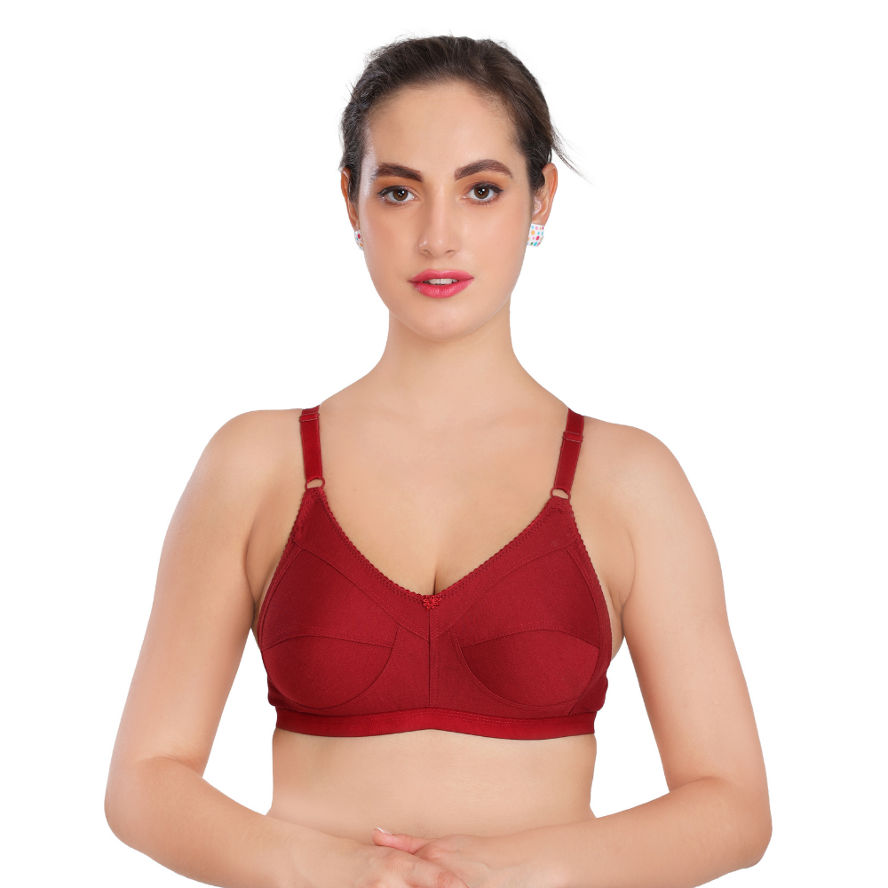 Akakee, Women's Cotton Blend Non Padded Bra (Pack of 1)