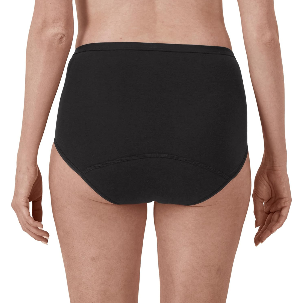 Smileai Fashion Leak-Proof Period Panties & Postpartum Cotton Underwear | Reusable Washable Hipster Panty, Medium to Heavy Flow