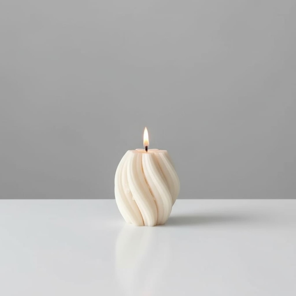 Twister for Home Decoration Scented Decorative Candle pack of 2