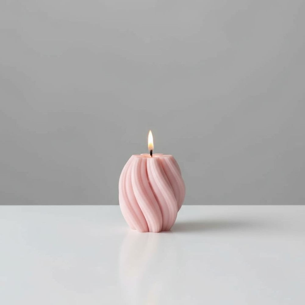 Twister for Home Decoration Scented Decorative Candle pack of 2