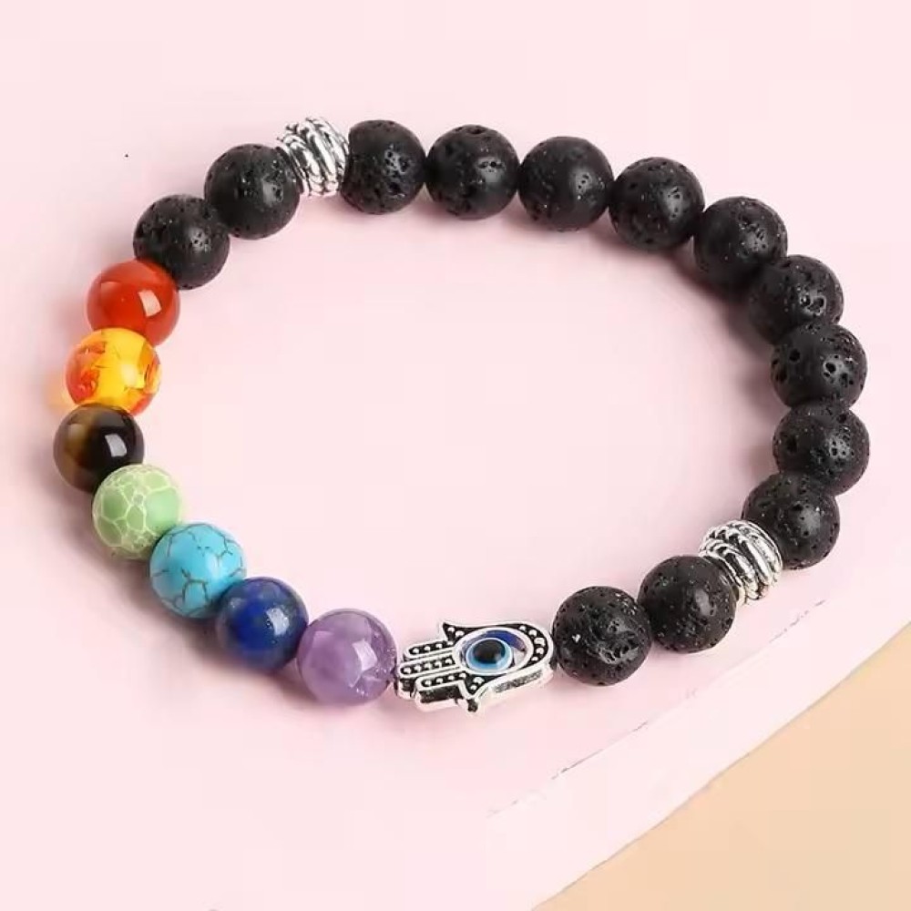 Classic 7 Chakra Beads Bracelet (Pack of 1)