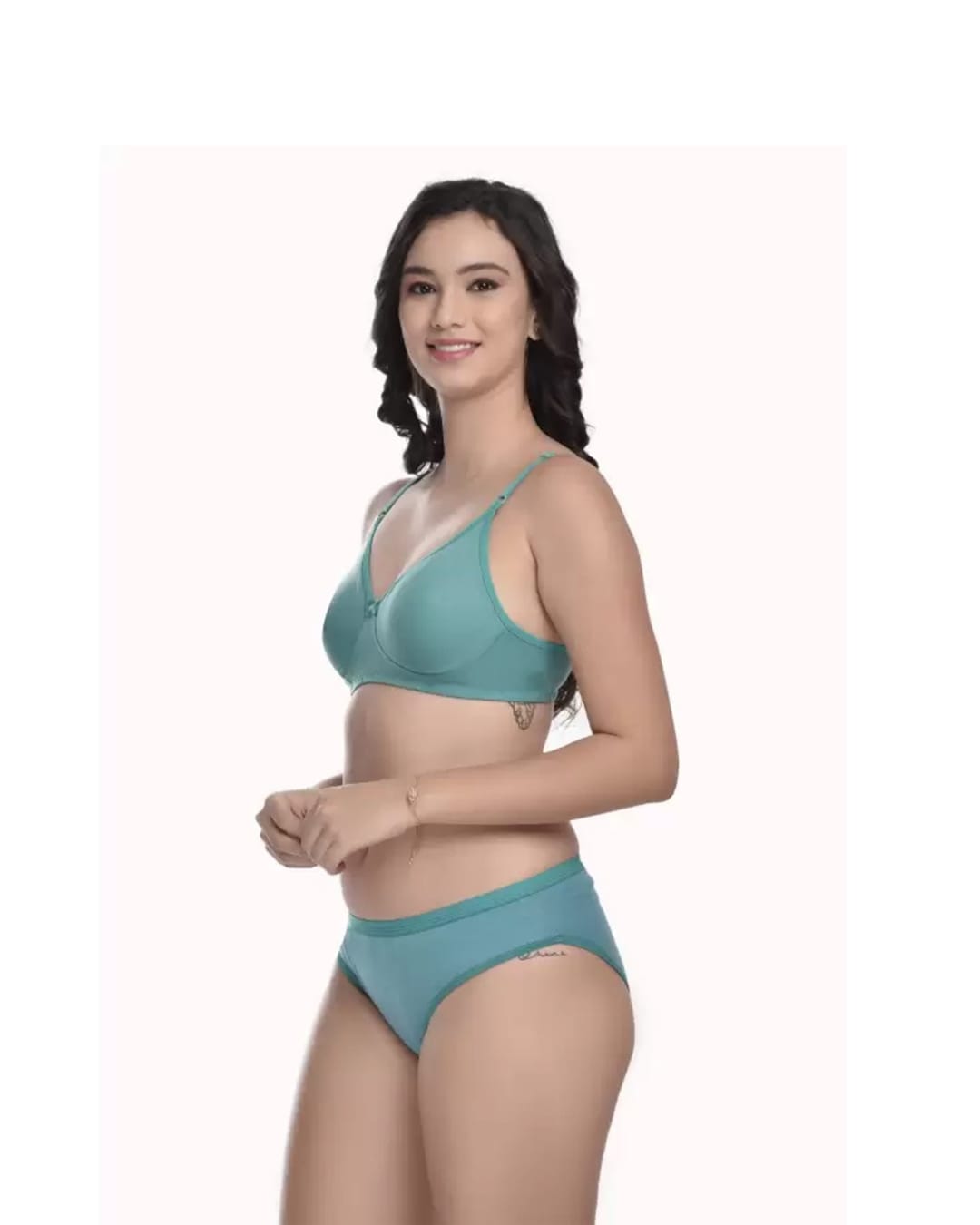 AKAKEE Multicolor Premium Bra Panty Set For Women's (Pack of 3)