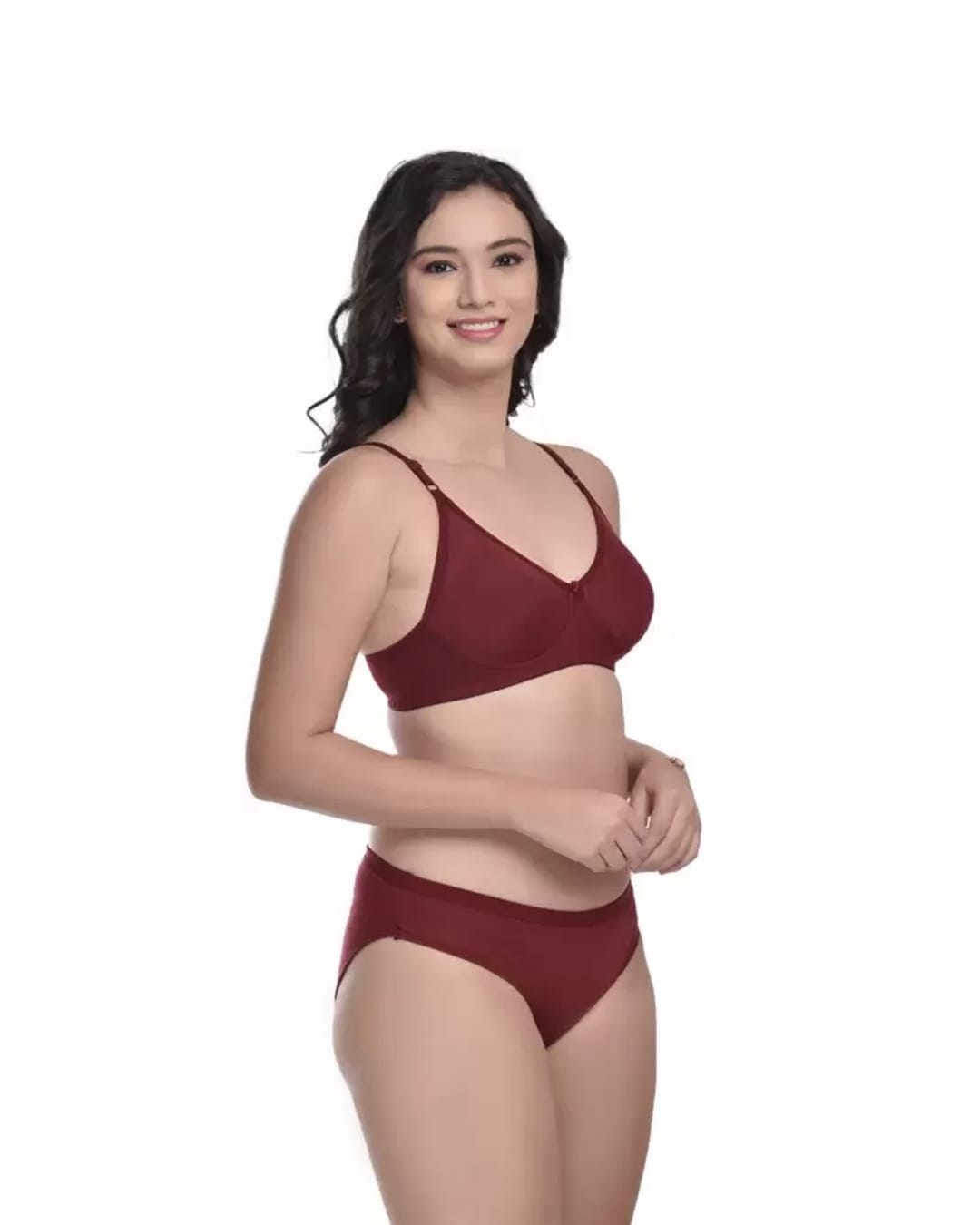 AKAKEE Multicolor Premium Bra Panty Set For Women's (Pack of 3)