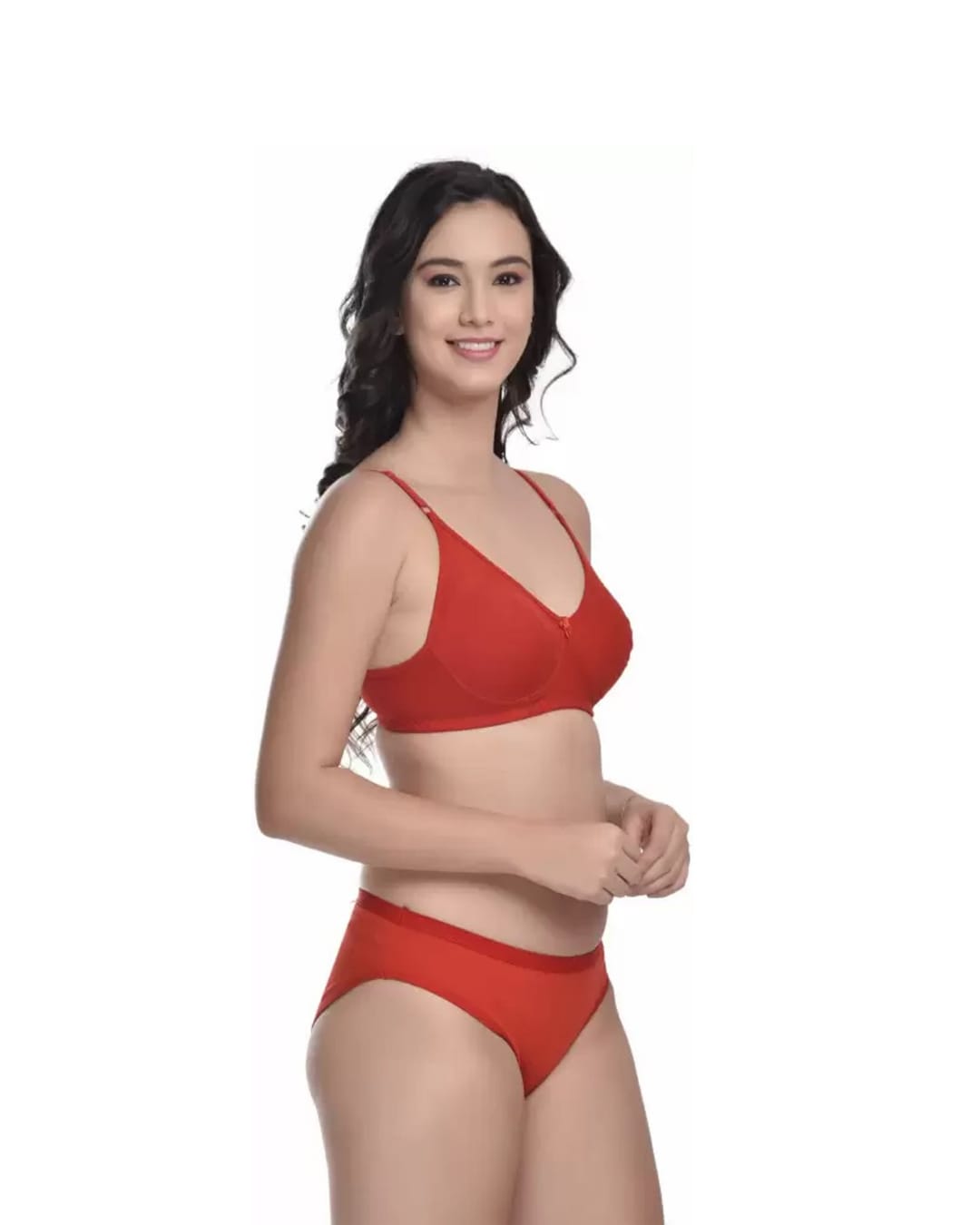 AKAKEE Multicolor Premium Bra Panty Set For Women's (Pack of 3)