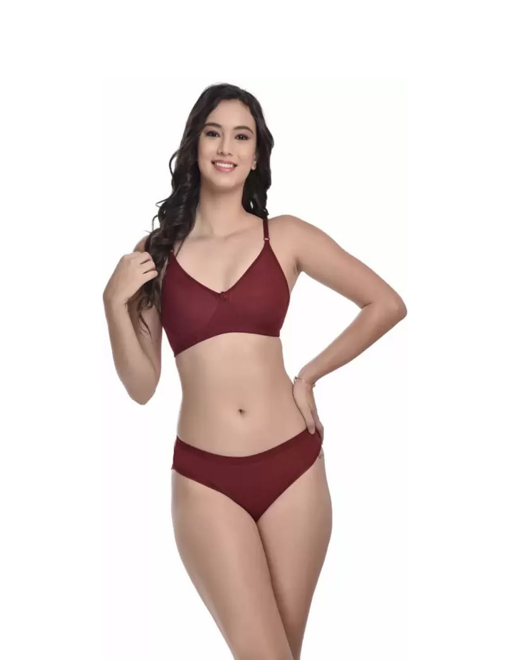 AKAKEE Multicolor Premium Bra Panty Set For Women's (Pack of 3)