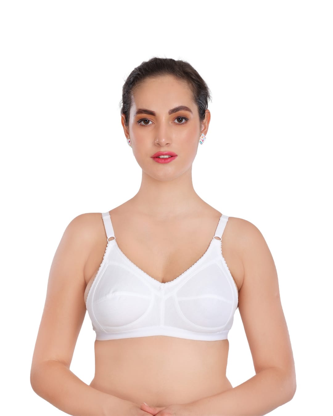 Akakee, Women's Cotton Blend Non Padded Bra (Pack of 3)
