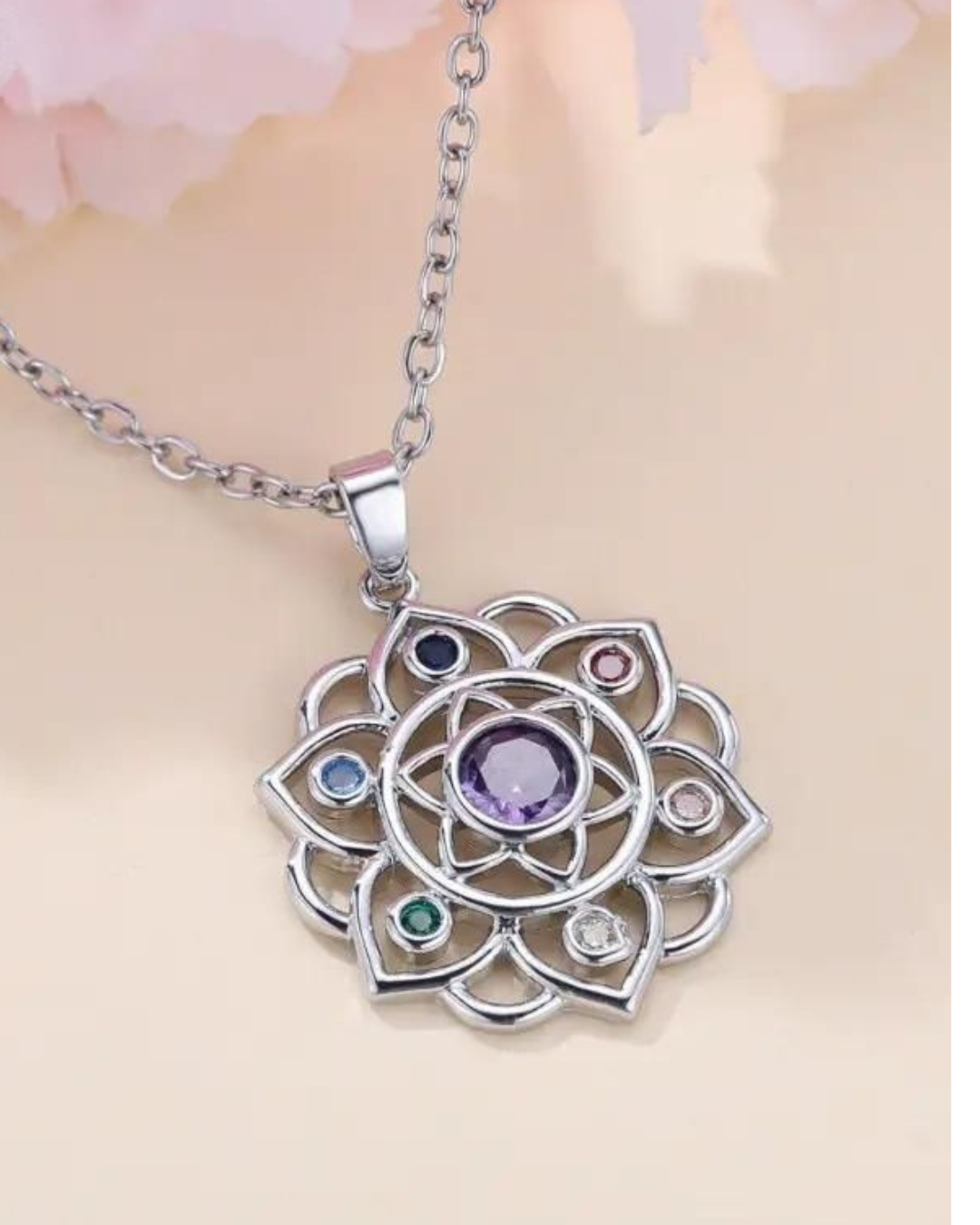 Rose Gold Ginkgo Biloba Pendant Elegant Necklace with Mother of Pearl and Pavé Accents(Pack of 1)