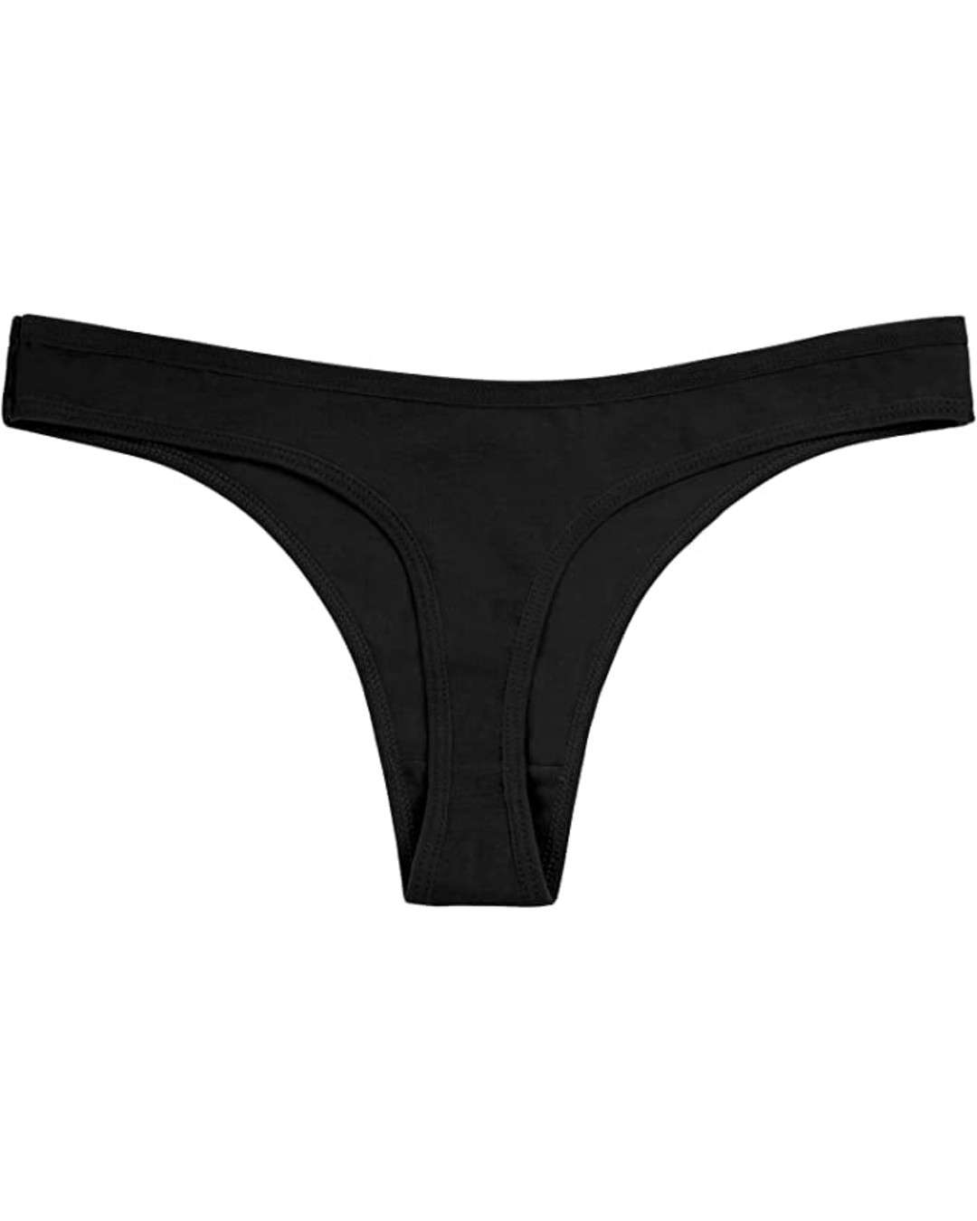 Smileai Fashion Cotton Thong Low Waist Innerwear / Panty for Women and Girls (Pack of 1)