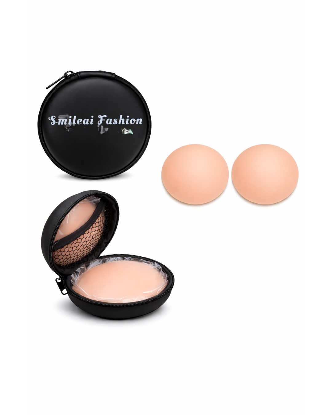 Premium Reusable Nipple Cover Adhesive Sticker Pasties Silicon Pads (Pair of 1)