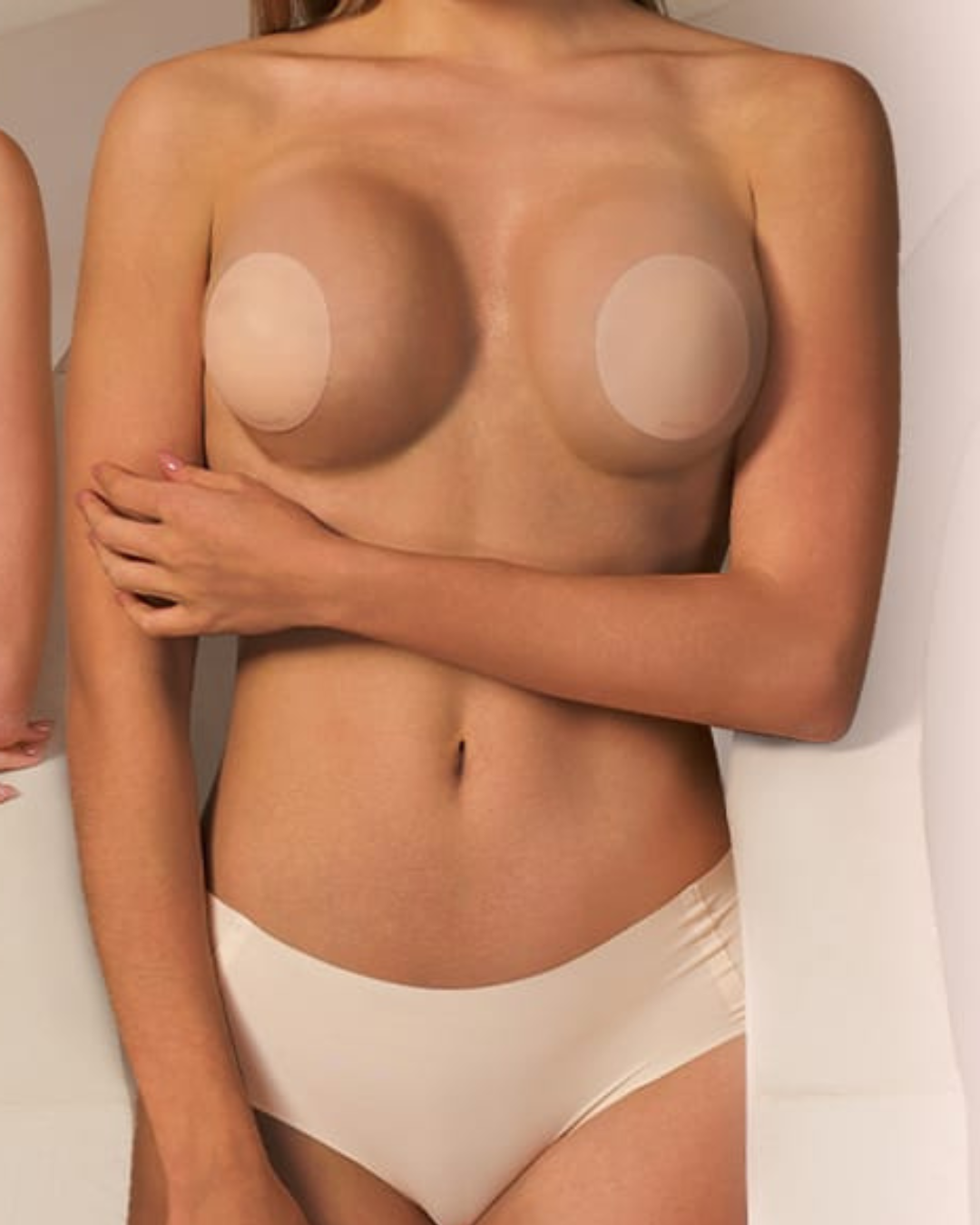 Premium Reusable Nipple Cover Adhesive Sticker Pasties Silicon Pads (Pair of 1)
