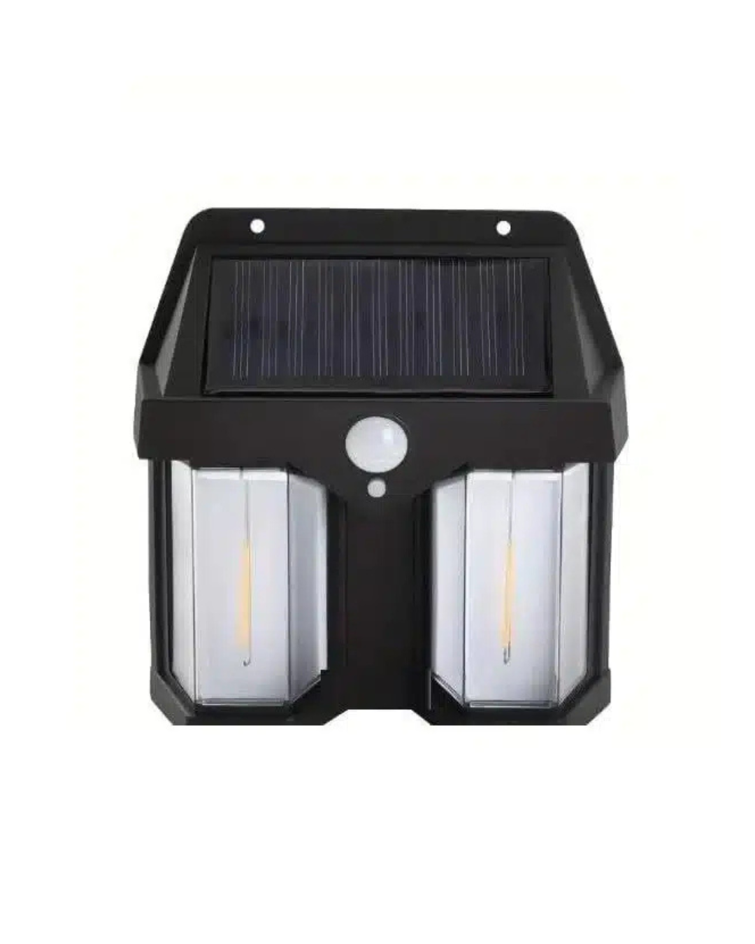 Double Lamp LED Solar Lamp Set, Waterproof Up-Down Luminous Light for Outdoor (Pack of 1)