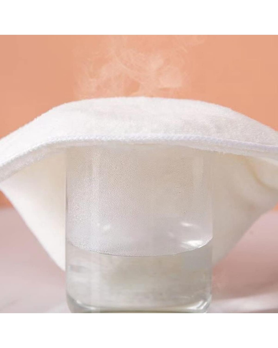 Compact Hot Compress Face Towel – Soft Reusable Facial Compress Cloth for Spa, Skincare & Relaxation (Pack of 2)