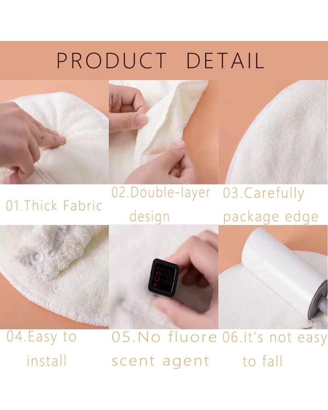 Compact Hot Compress Face Towel – Soft Reusable Facial Compress Cloth for Spa, Skincare & Relaxation (Pack of 2)