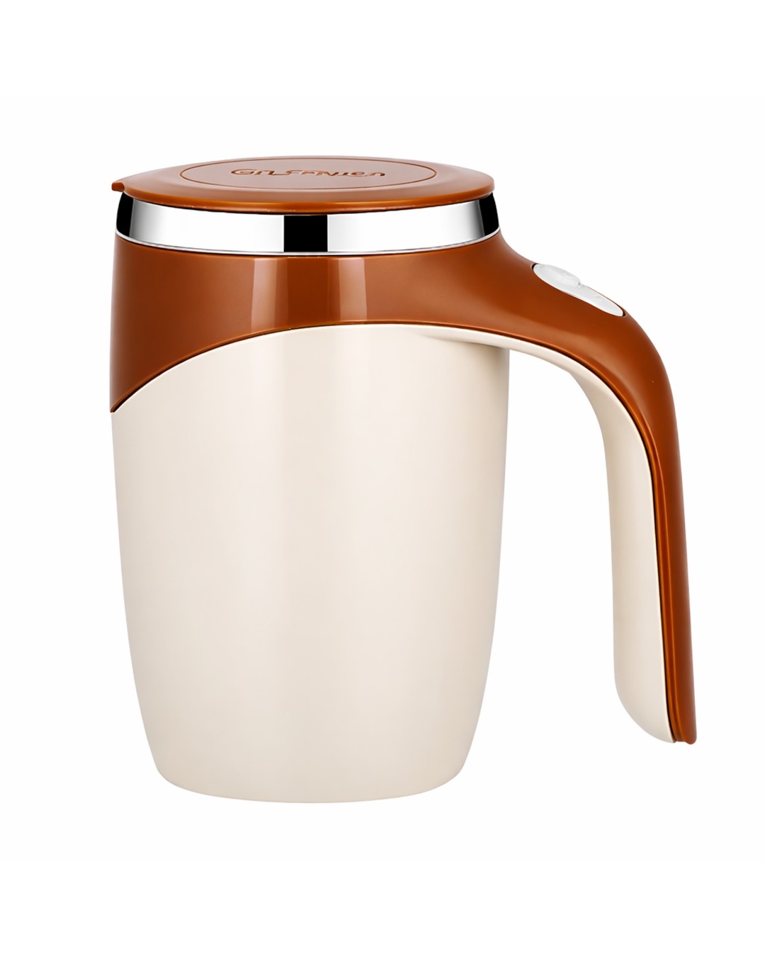 Magnetic Stirring Coffee Mug, Rotating Home Office Travel Mixing Cup (Pack of 1)