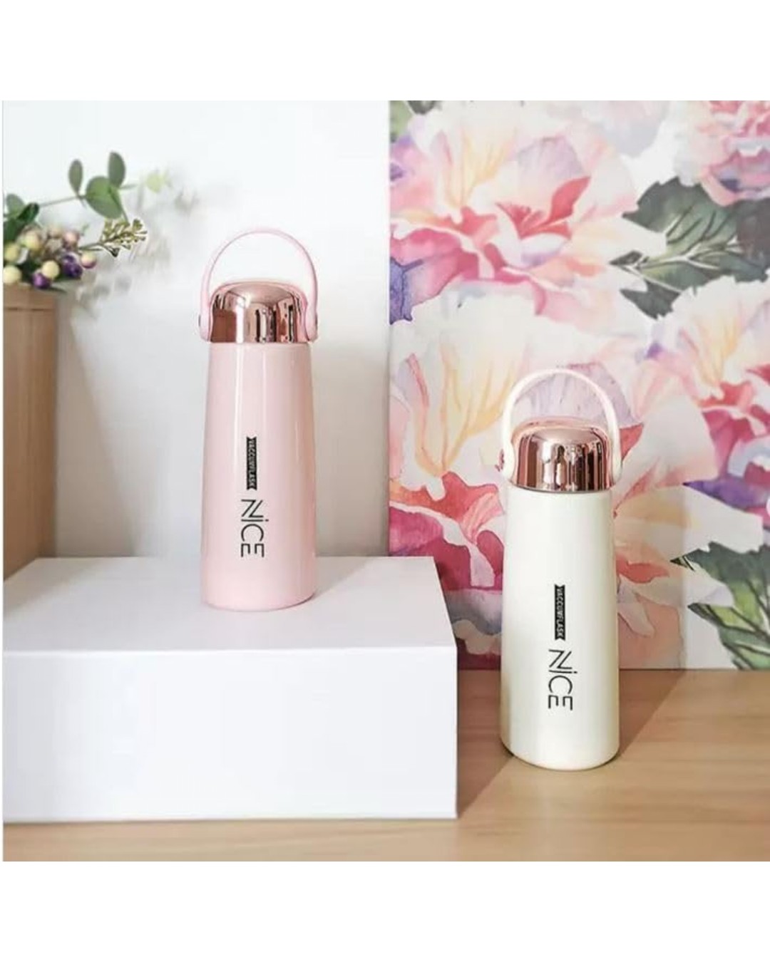 KYRO GLOBAL 400 ml Premium Glass Water Bottle – Leak-Proof Reusable Drinking Bottle(Pack of 1)