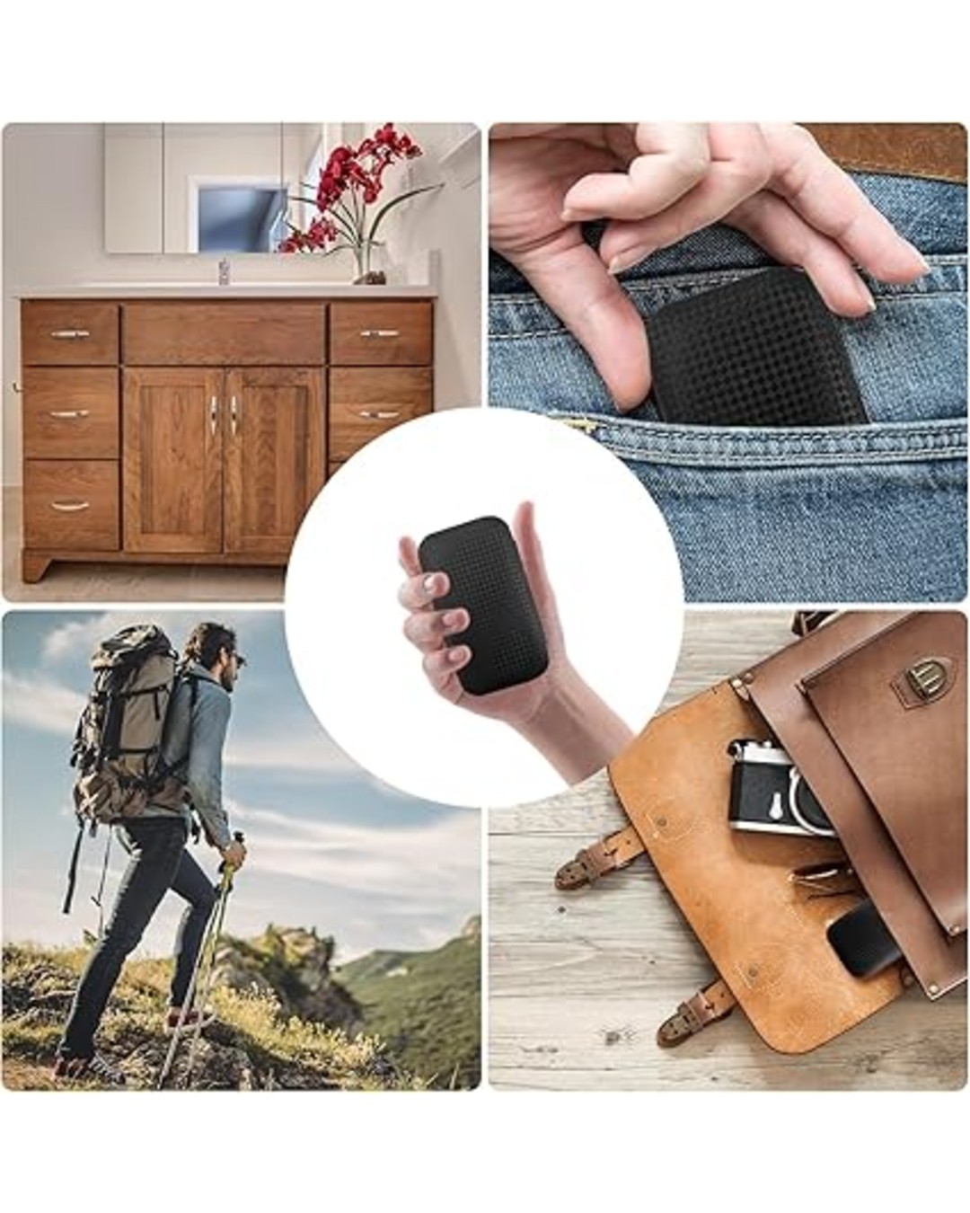 Black 8 Pcs Manicure Nail Tools Set – Professional Nail Care Kit for Trimming, Shaping & Grooming | Durable Stainless Steel Tools with Portable Case(Pack of 1)