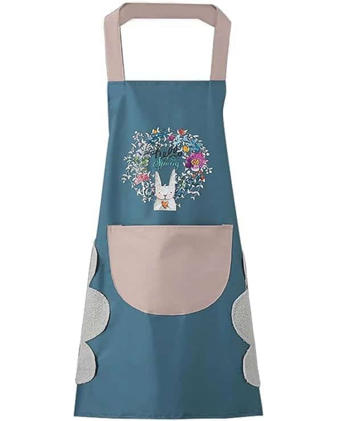 {"en":"Waterproof Kitchen Apron for Women with Built-in Hand Towel & Large Pocket | Adjustable, Comfortable & Stylish | Durable Cooking Apron for Home, Baking & BBQ (One Size Fits Most) (Pack