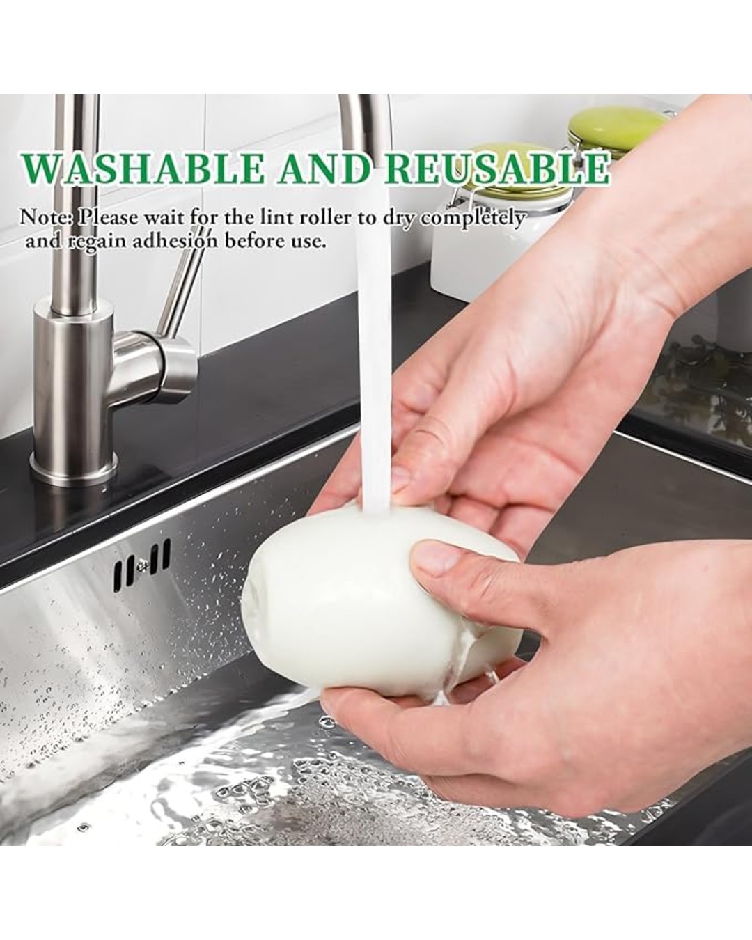 Egg Shape Lint Roller – Portable Reusable Pet Hair & Dust Remover for Clothes, Sofa & Fabric | Compact, Easy Grip & Travel Friendly(Pack of 1)