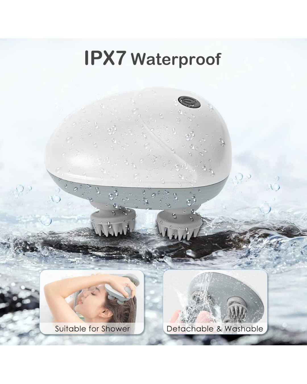 {"en":"Electric Head,Scalp Massager | Rechargeable Head Kneading Massage Machine | 3 Speed Mode Handheld.Portable,Scalp Scratcher Body Massager for Hair Growth,Deep Clean & Stress Relaxation 