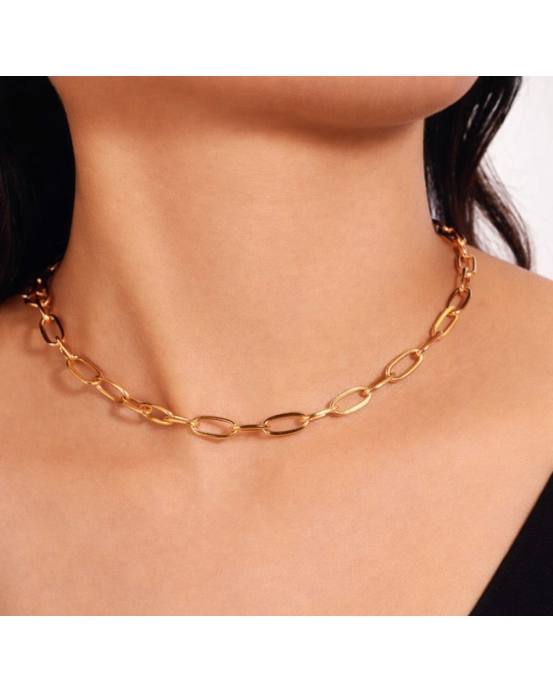 Combo of 4 Gold plated and pearl beaded necklace (pack of 4)