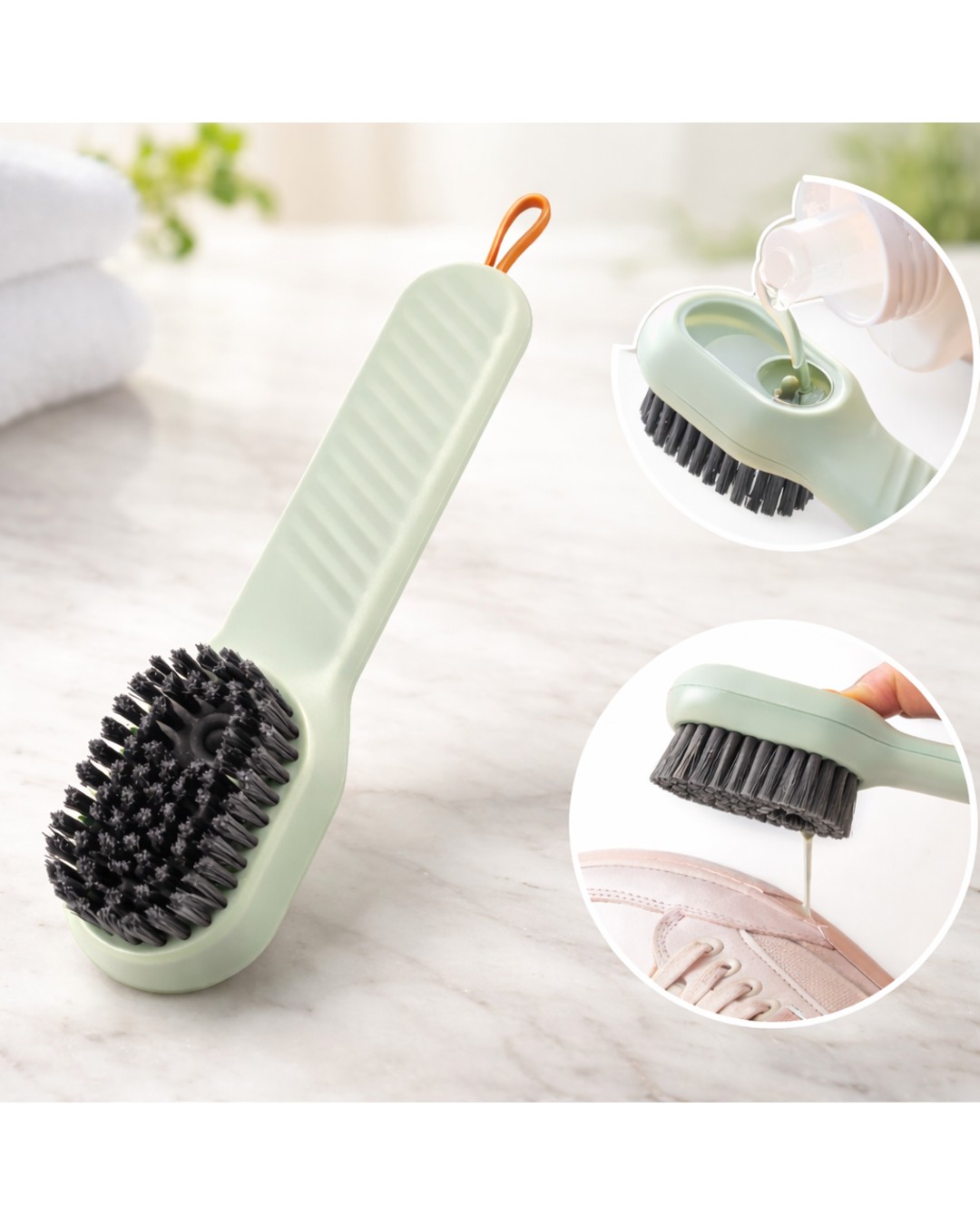 2-in-1 Shoe Cleaning Brush (Pack of 2)