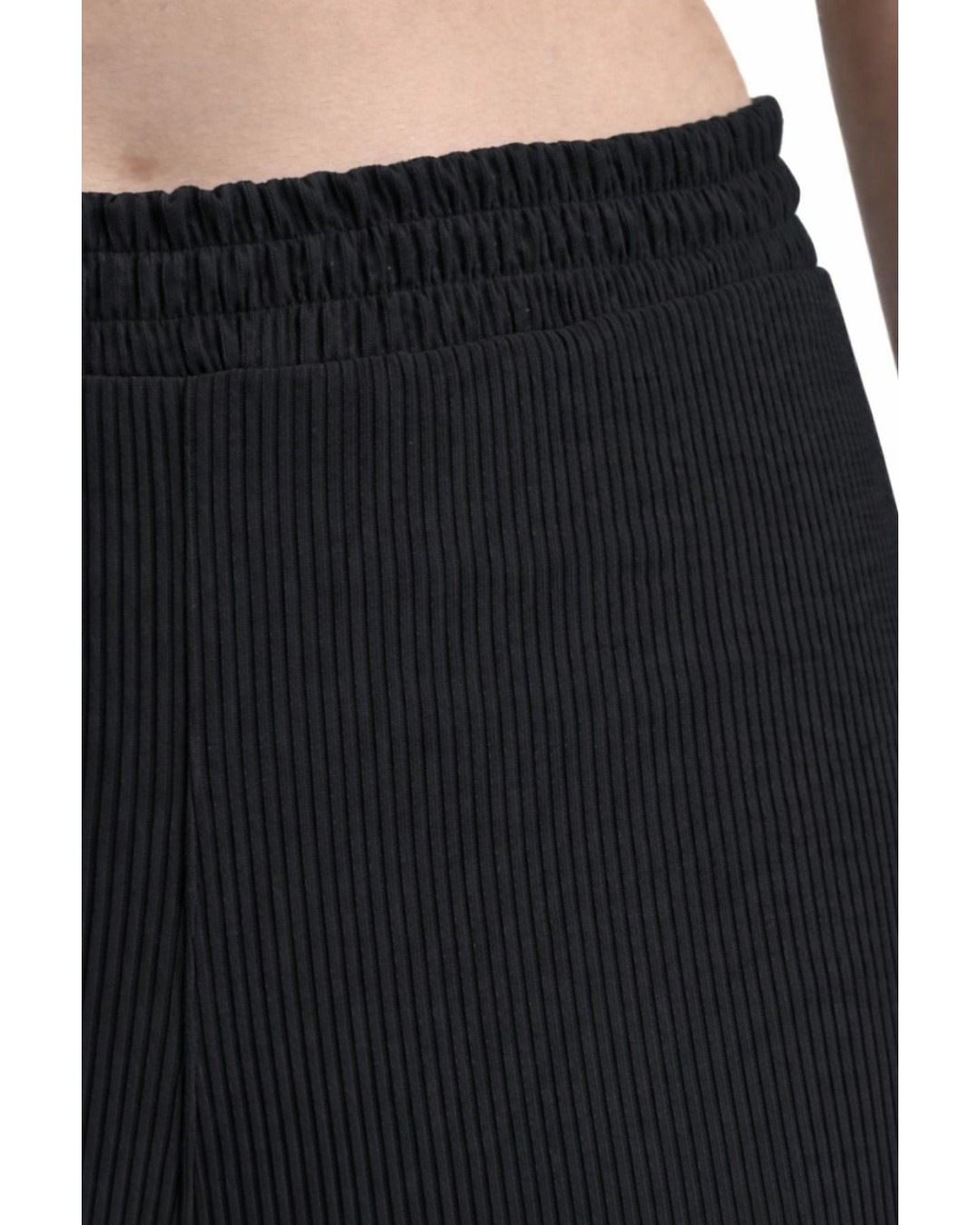 Women’s Ribbed Knit Co-ord Set (Crop Top & Culottes)(Pack of 1)