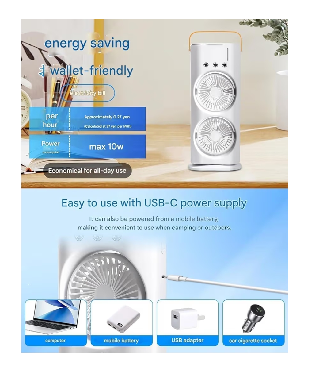 Double ended fan (pack of 1)
