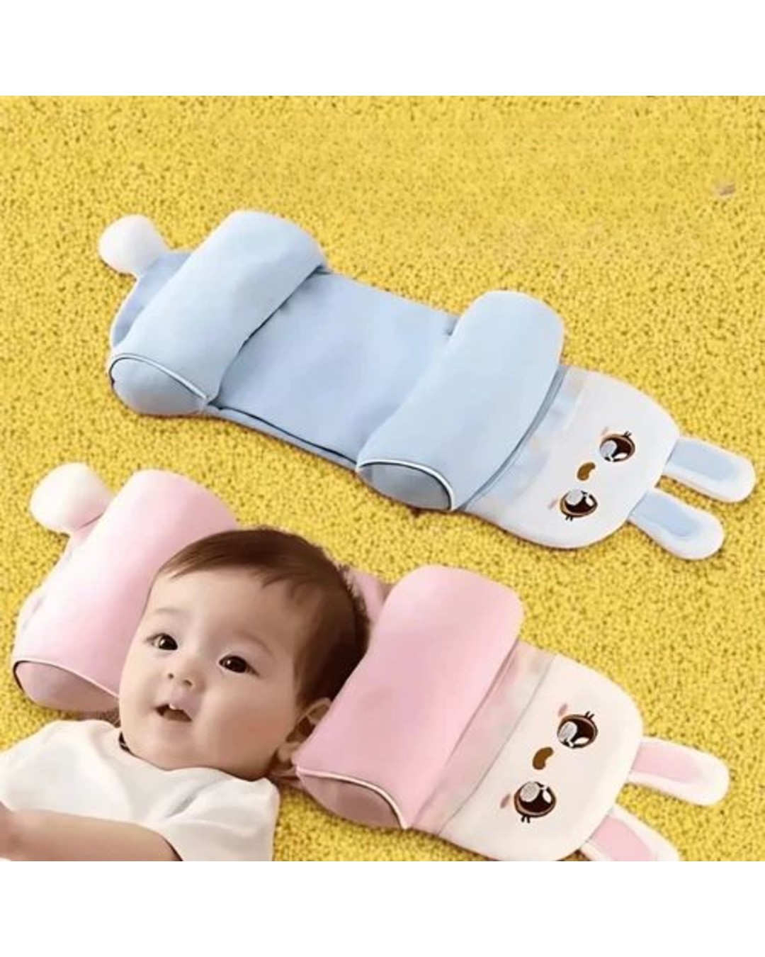 Baby head support pillow (pack of 2)