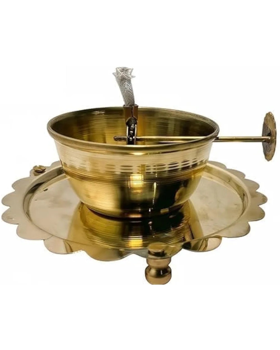 Brass akhand jhoti diya( pack of 1 )