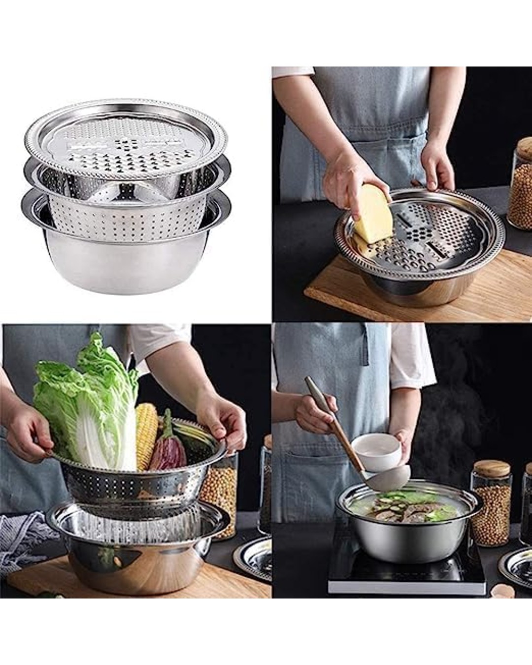 3 in 1 grater (PACK OF 1)