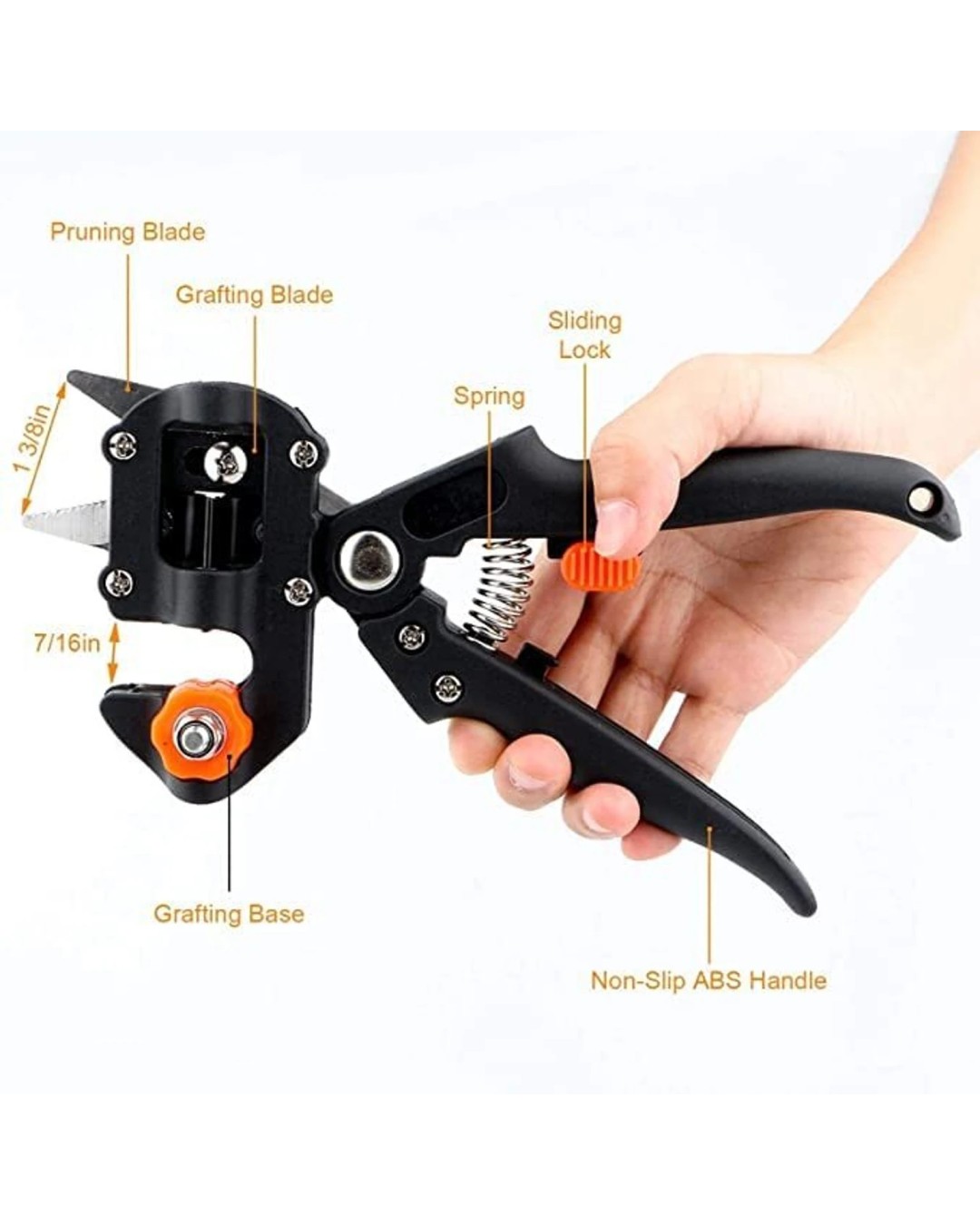 Grafting Machine and Plant Garden Grafting Tools Set Pruning Scissors Garden Tool (PACK OF 1)