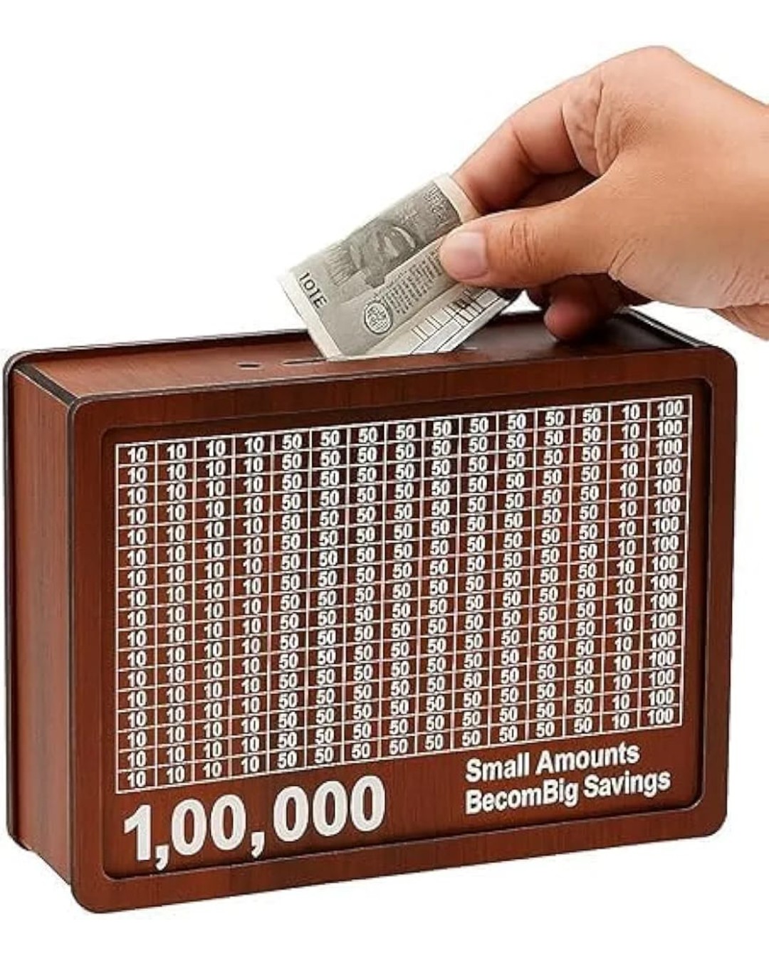 Wooden money saving box(pack of 2)