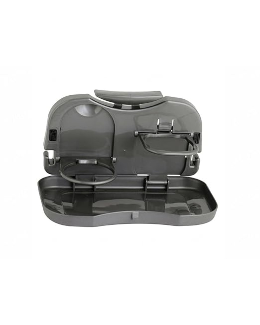 Car Back Seat Dining Tray Stand - Multi-Functional Fordable Car Headrest Seat Back Food Tray Black for Dining Table, Tray Cup Holder(PACK OF 2)