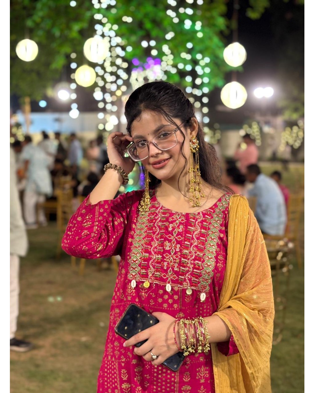 long chain earrings, traditional jhumka earrings, gold plated earrings, bridal earrings, ethnic earrings for women, party wear earrings, designer earrings for girls (pack of 1)
