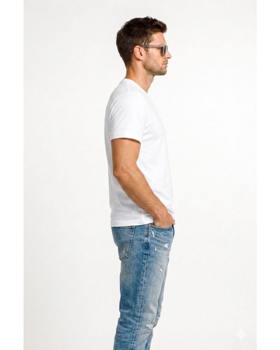 Men’s Oversized T-Shirt – Solid Casual Streetwear Tee (pack of 1)