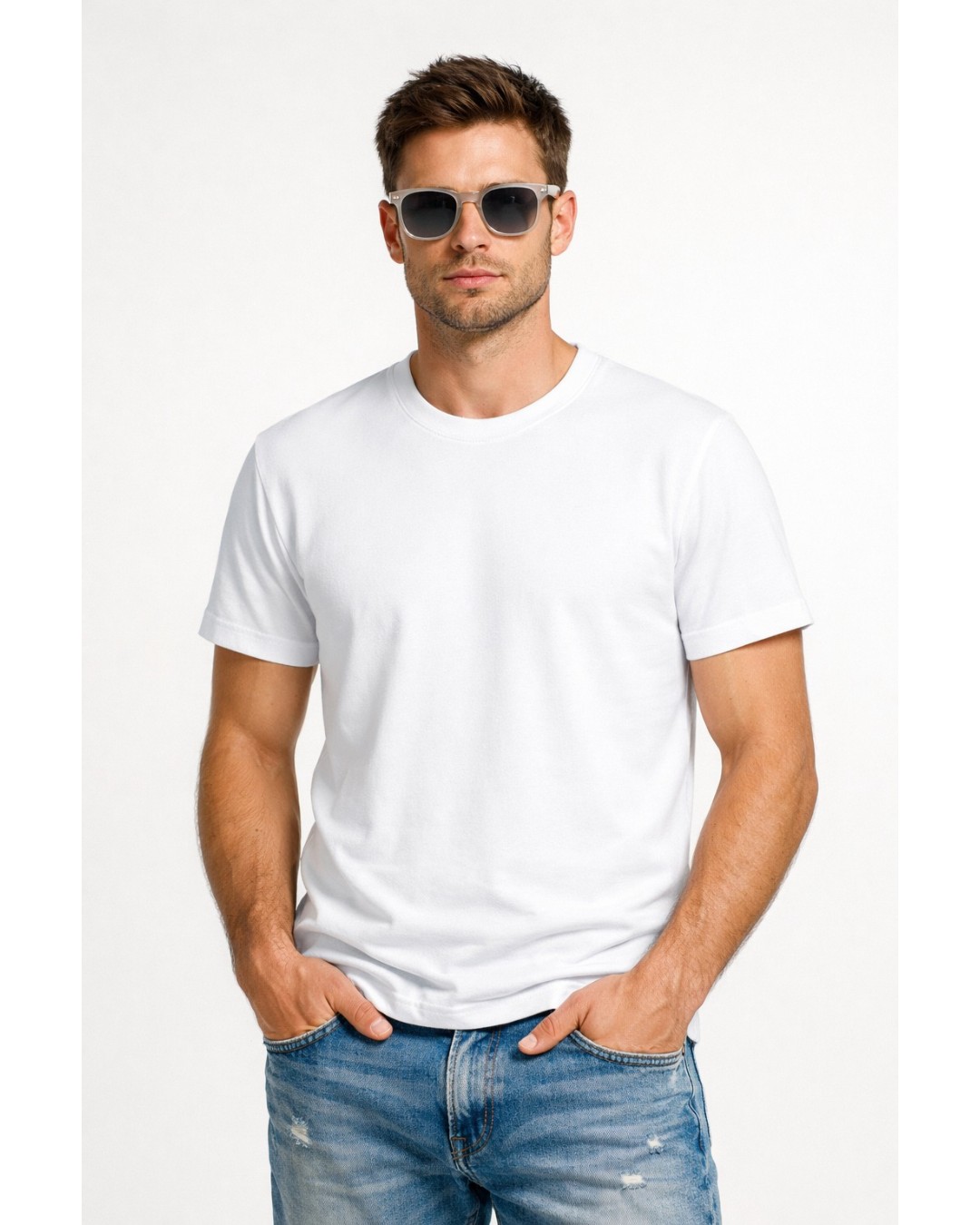 HK-OS-PLAIN-MEN-White-M-1