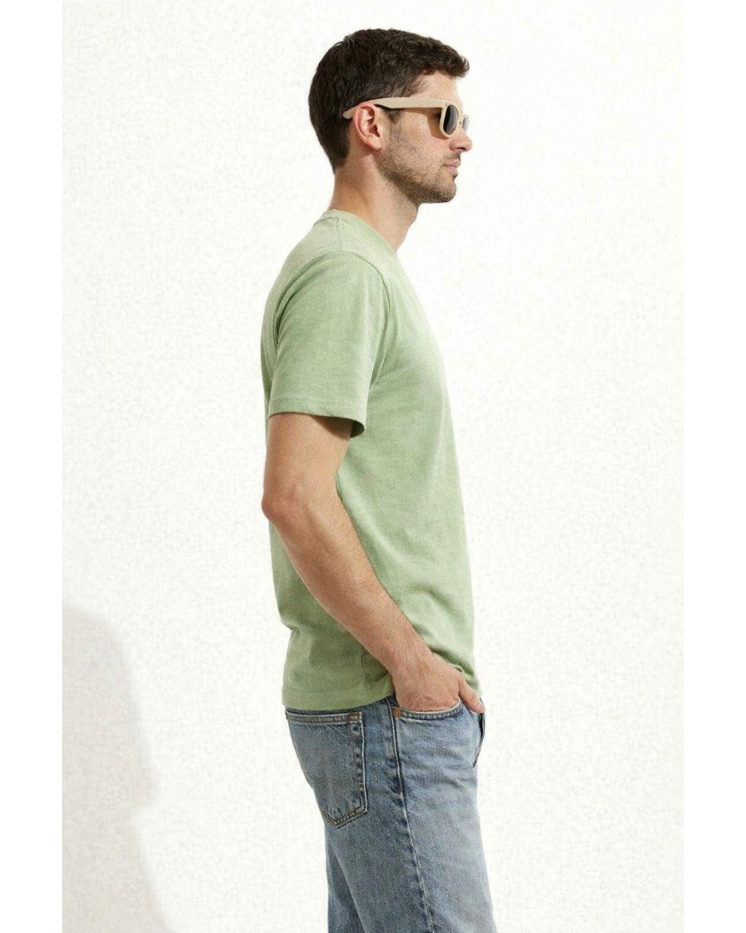 Men’s “Balance” Printed T-Shirt – Minimal Typography Oversized Tee (pack of 1)