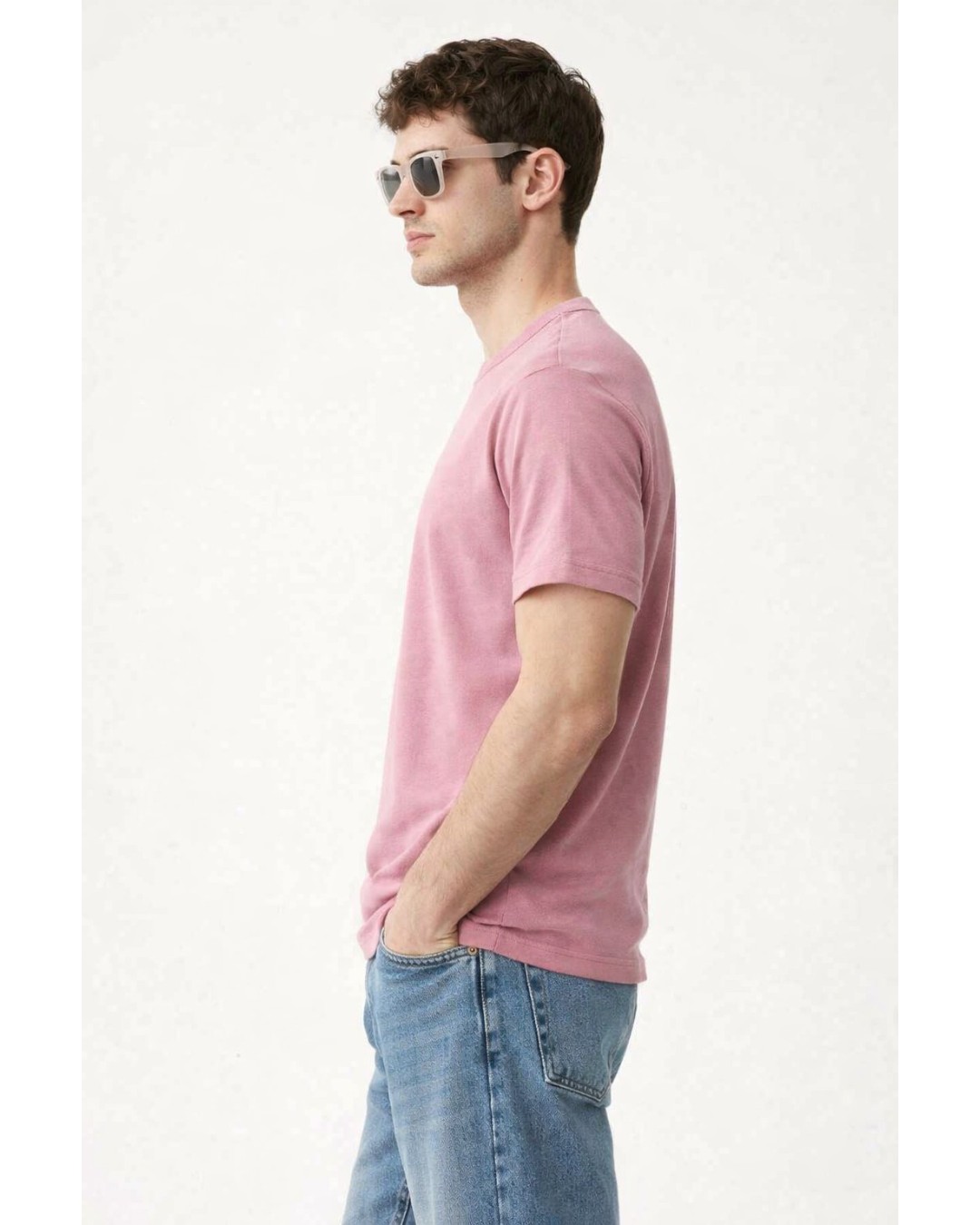 Men’s “Balance” Printed T-Shirt – Minimal Typography Oversized Tee (pack of 1)