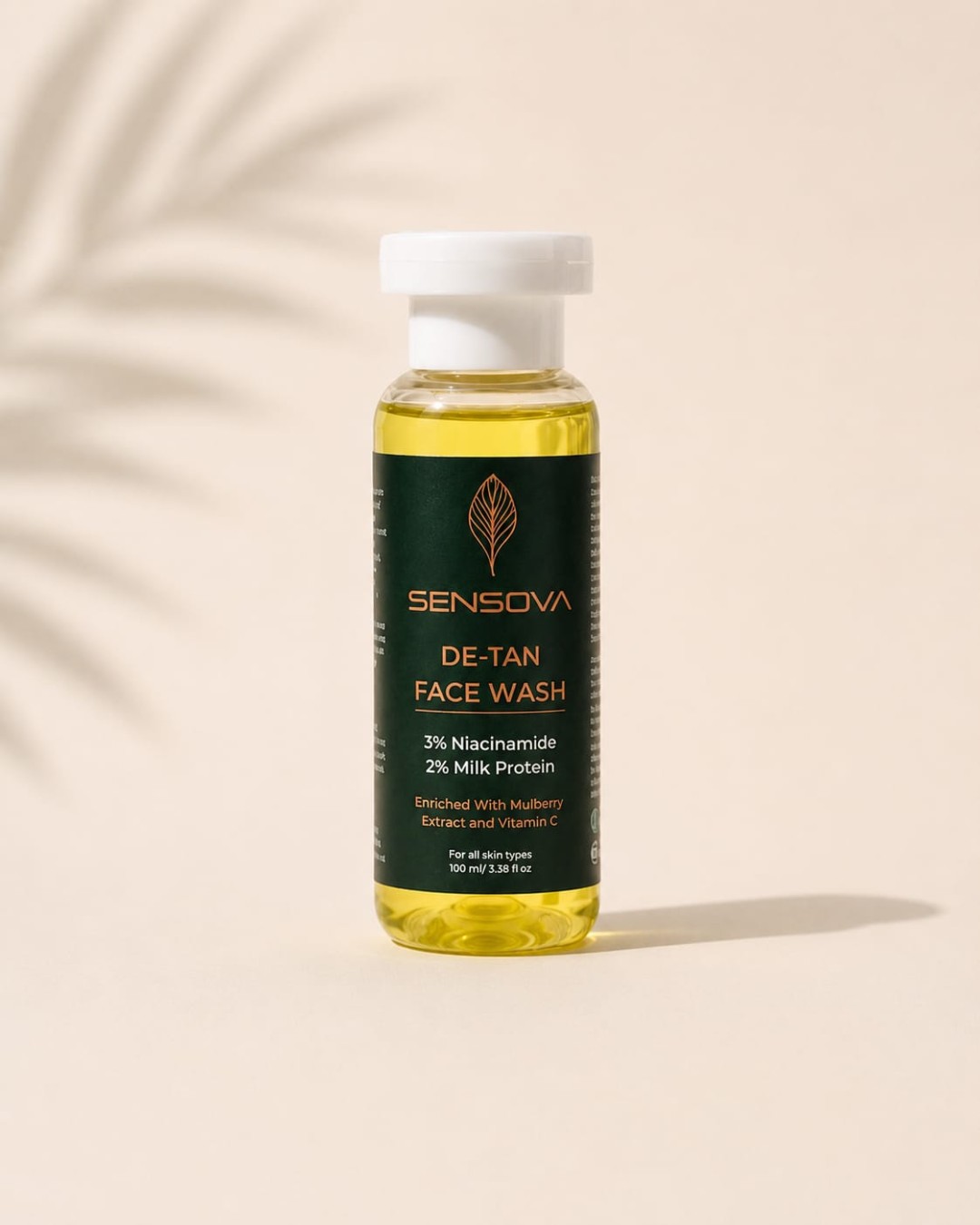 Sensova Daily Glow Skincare Combo Pack – De-Tan Face Wash, Hydraglow Moisturizer & SPF 50+ Sunscreen